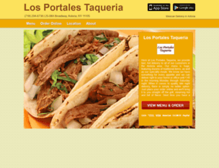 losportalestaqueria.com screenshot