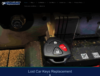 lost-car-keys-replacement.com screenshot