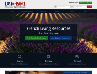 lost-in-france.com screenshot