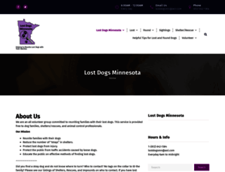 lostdogsmn.com screenshot
