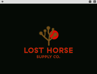 losthorsesupply.com screenshot