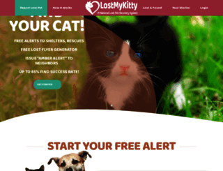 lostmykitty.com screenshot