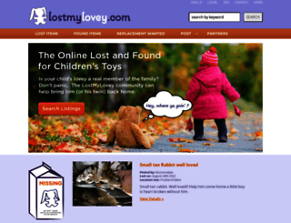 lostmylovey.com screenshot