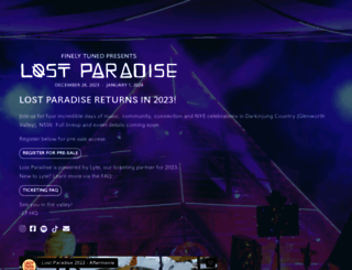 lostparadise.com.au screenshot
