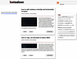 lostsaloon.com screenshot