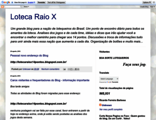 lotecaraiox.blogspot.com.br screenshot