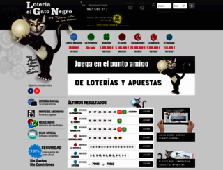 loteriaabelgatonegro.com screenshot