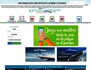 loteriamojacar.com screenshot