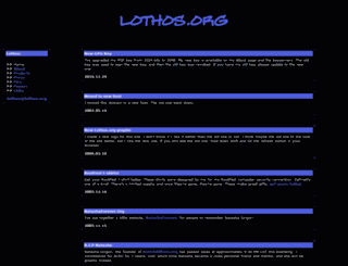 lothos.org screenshot
