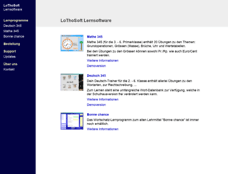 lothosoft.ch screenshot