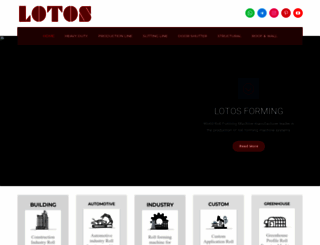 lotosforming.com screenshot