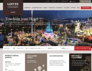 lottehotelworld.com screenshot
