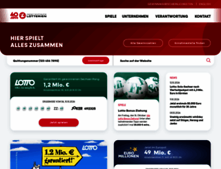 lotterien.at screenshot
