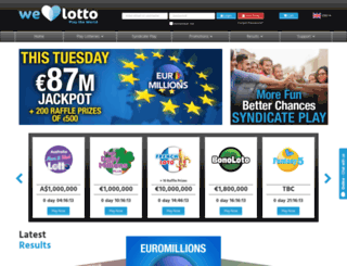 lottery-millions.eu screenshot
