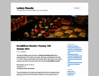 lottery-results.net screenshot