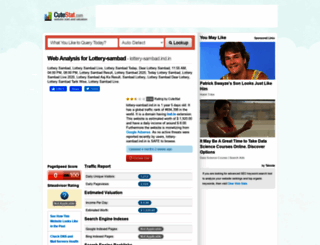 lottery-sambad.ind.in.cutestat.com screenshot