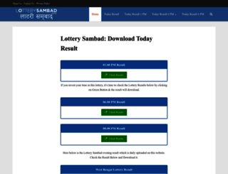 lotterysambadonline.com screenshot