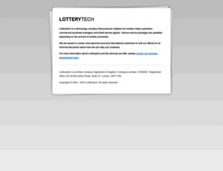 lotterytech.com screenshot