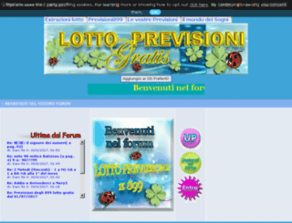 lotto-mery5-e-claufont.forumfree.it screenshot