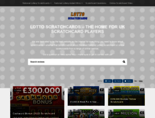 lotto-scratchcards.co.uk screenshot