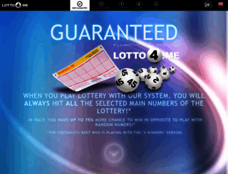 lotto4.me screenshot