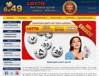 lotto6aus49.tips screenshot
