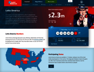 lottoamerica.com screenshot