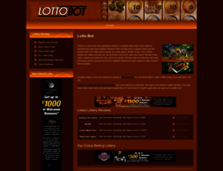 lottobot.net screenshot