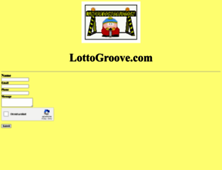 lottogroove.com screenshot