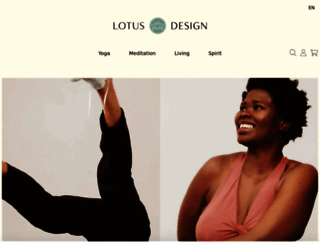 lotus-design-yoga.com screenshot