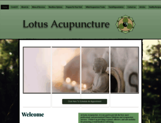 lotusacupuncture.us screenshot