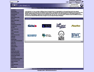 lotusbrandsmall.com screenshot
