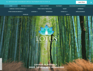 lotuscounseling.com screenshot