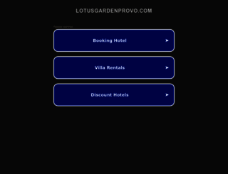 lotusgardenprovo.com screenshot