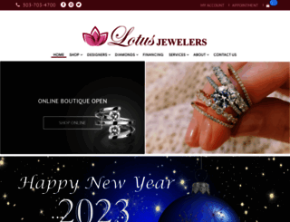 lotusjewelers.com screenshot