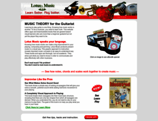 lotusmusic.com screenshot