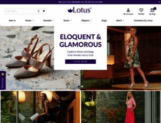 lotusshoes.co.uk screenshot