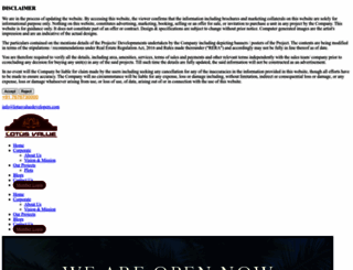 lotusvaluedevelopers.com screenshot