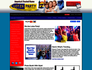 lotzaparty.com screenshot