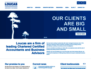 loucas.org.uk screenshot