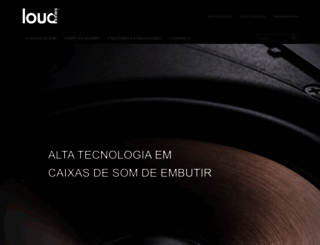 loudaudio.com.br screenshot