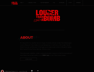 louderthanabombcincy.com screenshot