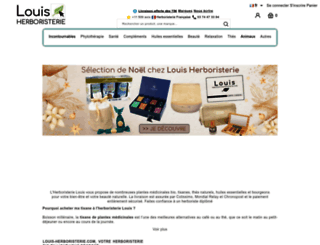 louis-herboristerie.com screenshot