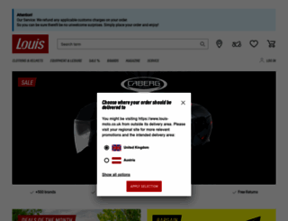 louis-moto.co.uk screenshot