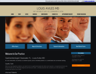 louisavilesmd.com screenshot