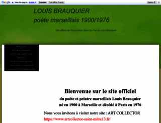 louisbrauquier.wifeo.com screenshot