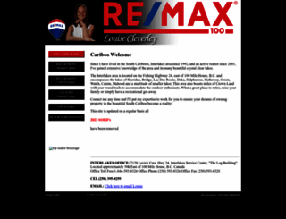 louisecleverley.com screenshot