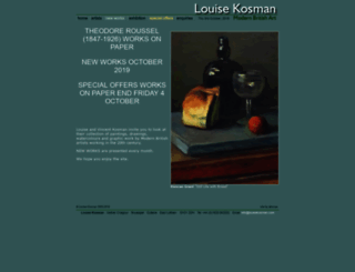 louisekosman.com screenshot