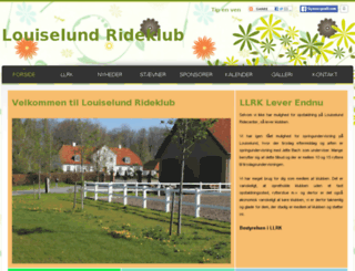 louiselund-rideklub.dk screenshot