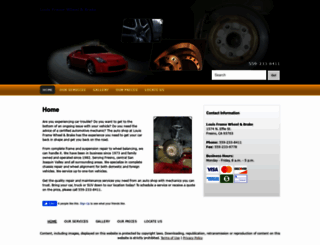 louisframeandwheel.com screenshot